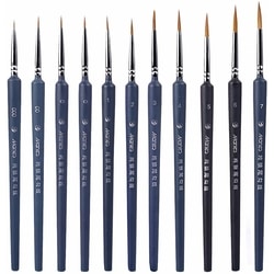 miniature detail paint brushes