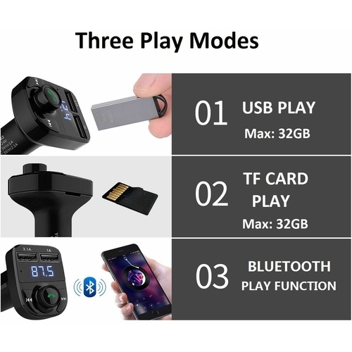 car charger adapter bluetooth
