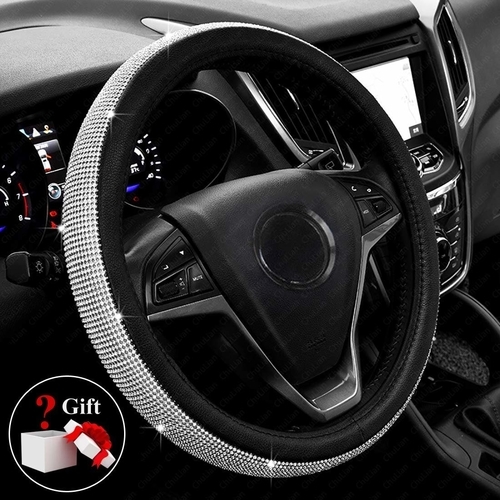 car leather steering wheel covers for women