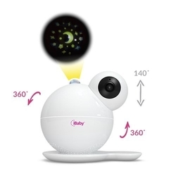baby monitoring camera with projector