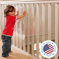 Indoor and outdoor banister guard