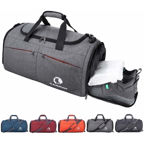 sports traveling bag with wet pocket