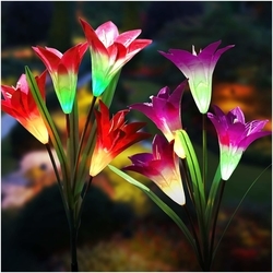 color changing solar garden lights outdoor