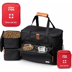 dog traveling luggage set 