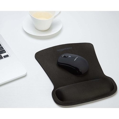 mouse pad with wrist support rest
