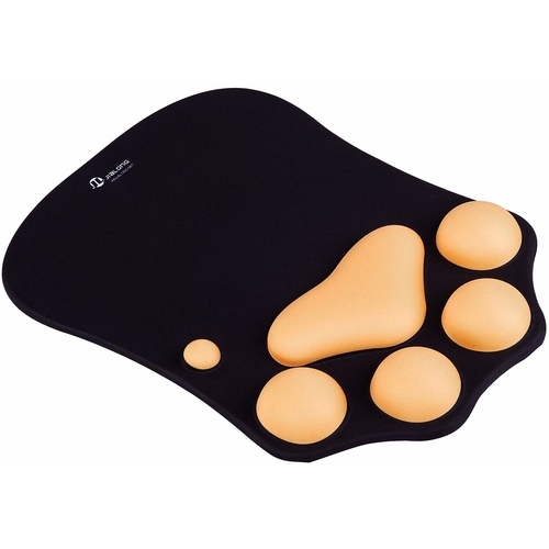 ergonomic mouse pad with wrist gel support