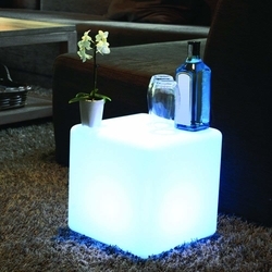 rechargeable LED color cube 