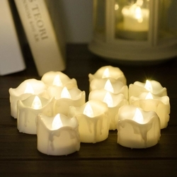 led decorative flameless candles with timer