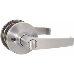 bathroom door levers with lock