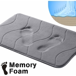 foam coral fleece non-slip bathroom